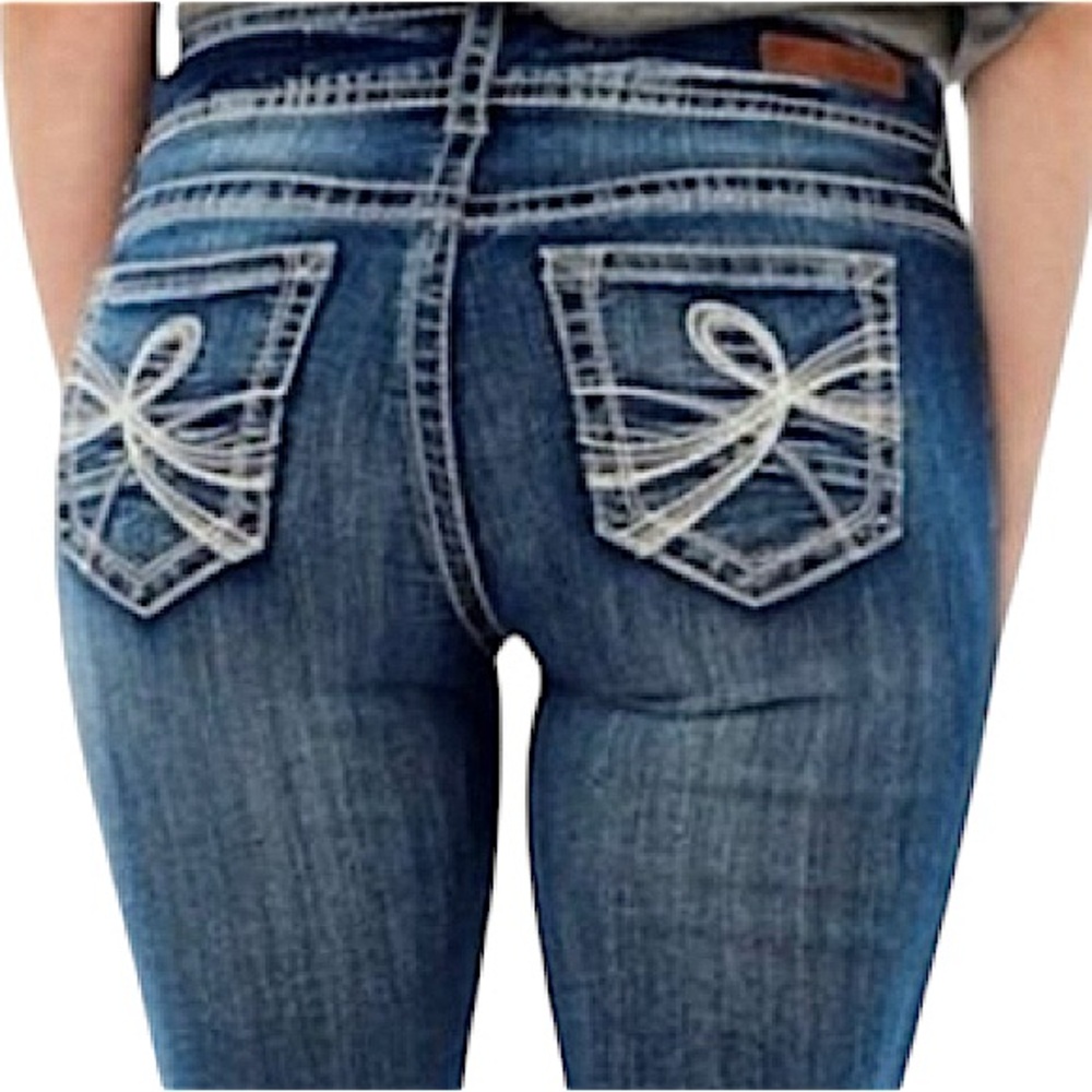 WALLFLOWER Women's Blue Jeans